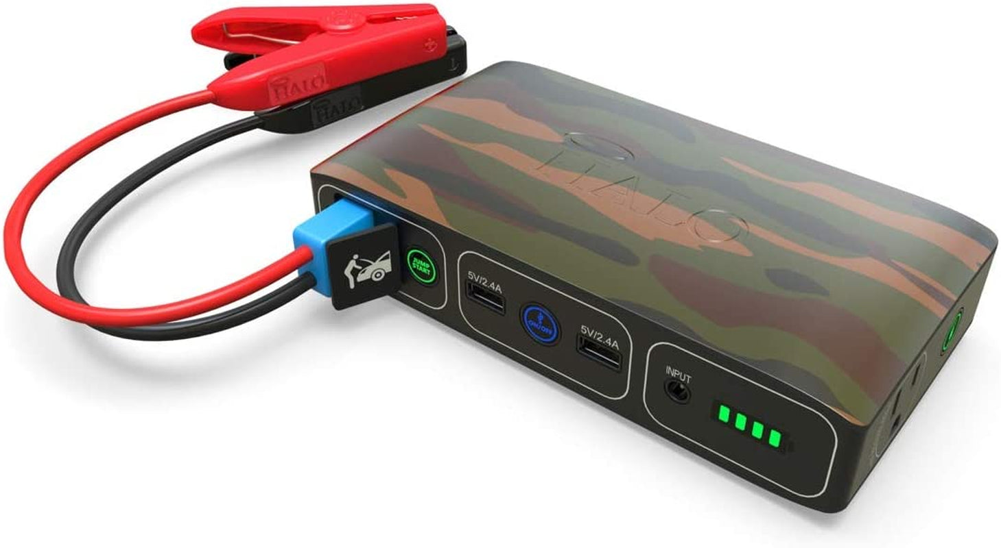 Bolt 58830 MWh Portable Power Bank and Car Jump Starter with AC Outlet, Car Charger, and USB Ports